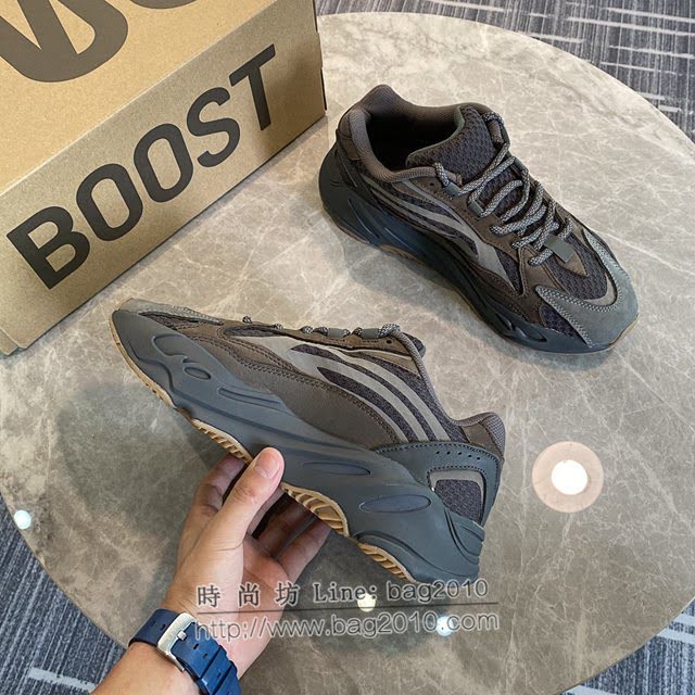 Adidas男女椰子鞋 阿迪達斯Static侃爺聯名限定椰子700 Adidas Yeezy Boost 700  xhn1537